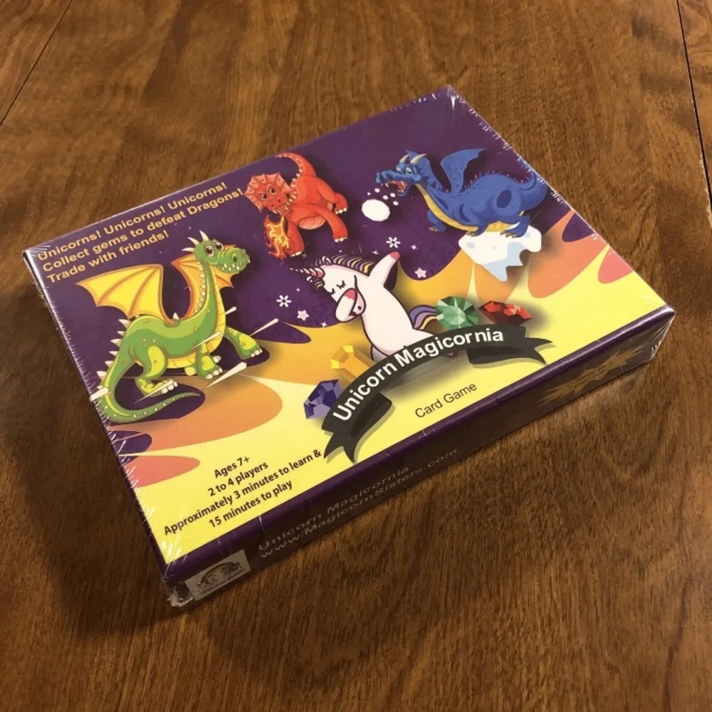 Unicorn Magicornia Card Game Ages 7+